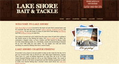 Desktop Screenshot of lakeshorefishing.com